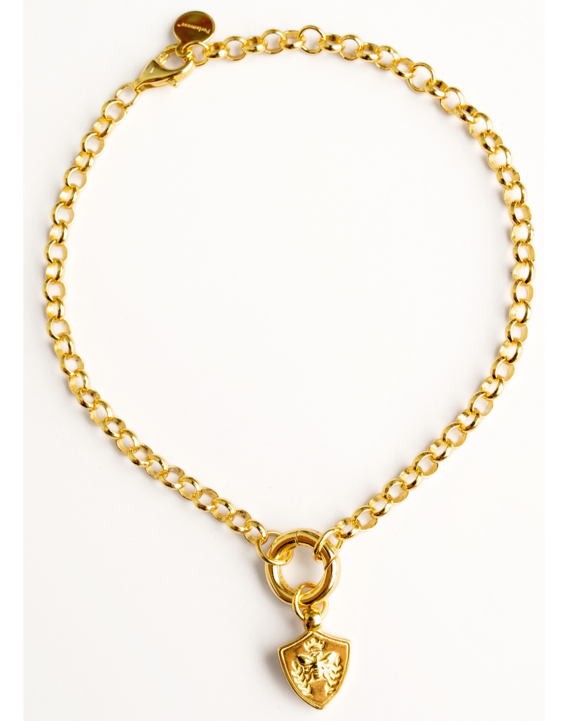 ENGRAVED QUEEN BEE CHARM