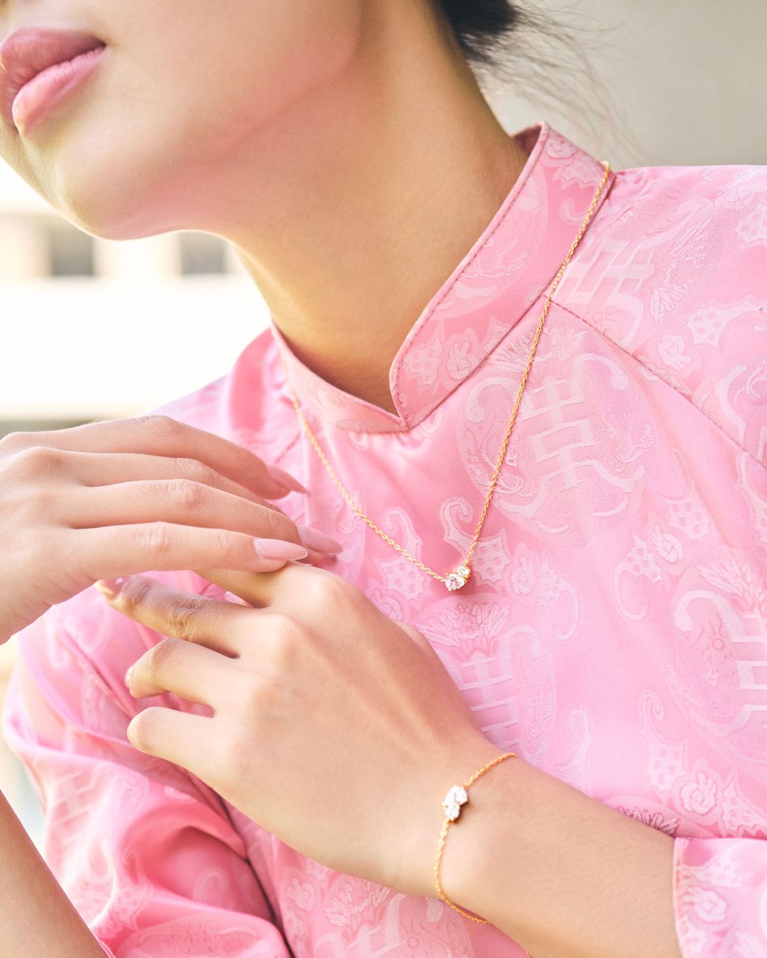 HARMONY 2-STONE BRACELET
