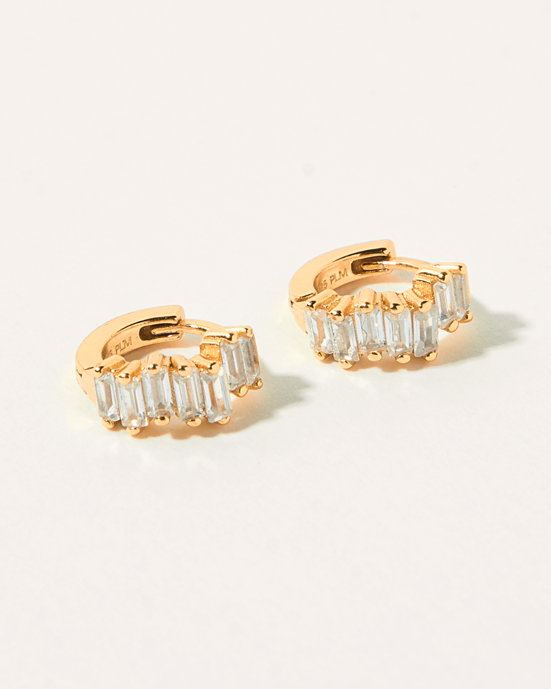 MINI DIAMOND HOOP EARRINGS