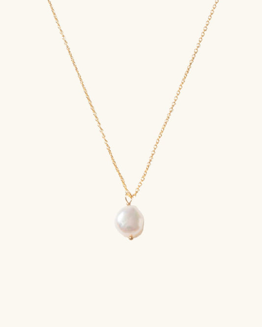 PEARL DROP NECKLACE