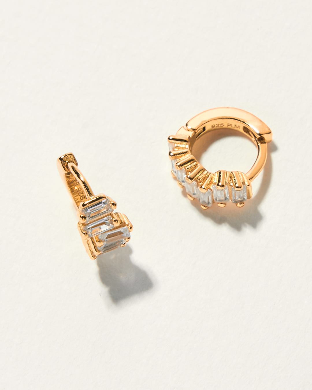 MINI DIAMOND HOOP EARRINGS