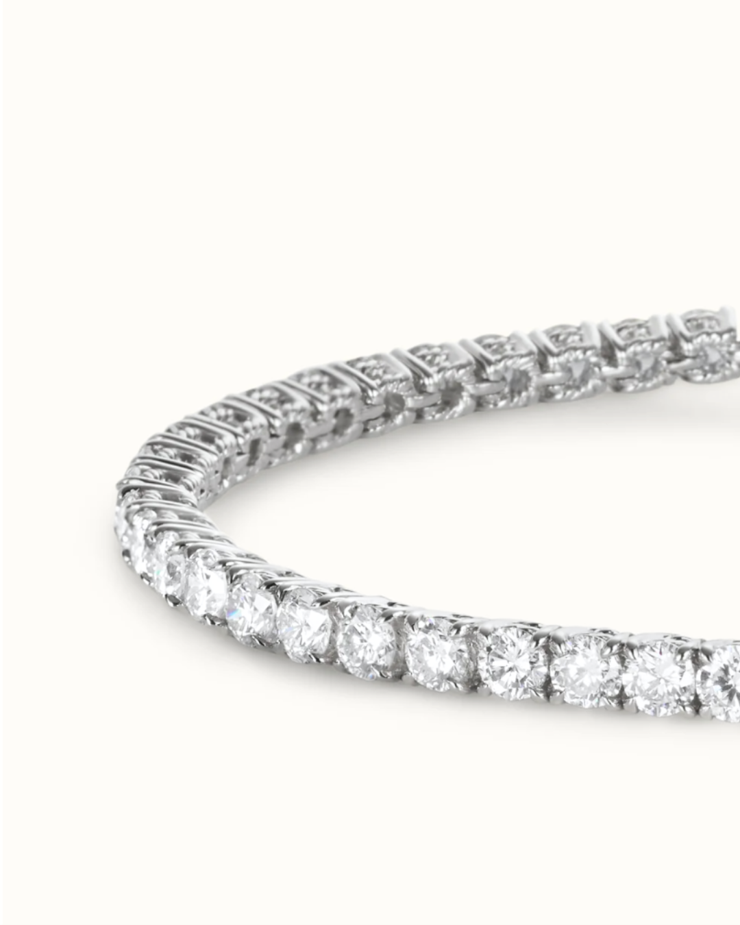 LAB GROWN DIAMOND TENNIS BRACELET 3MM - 4MM