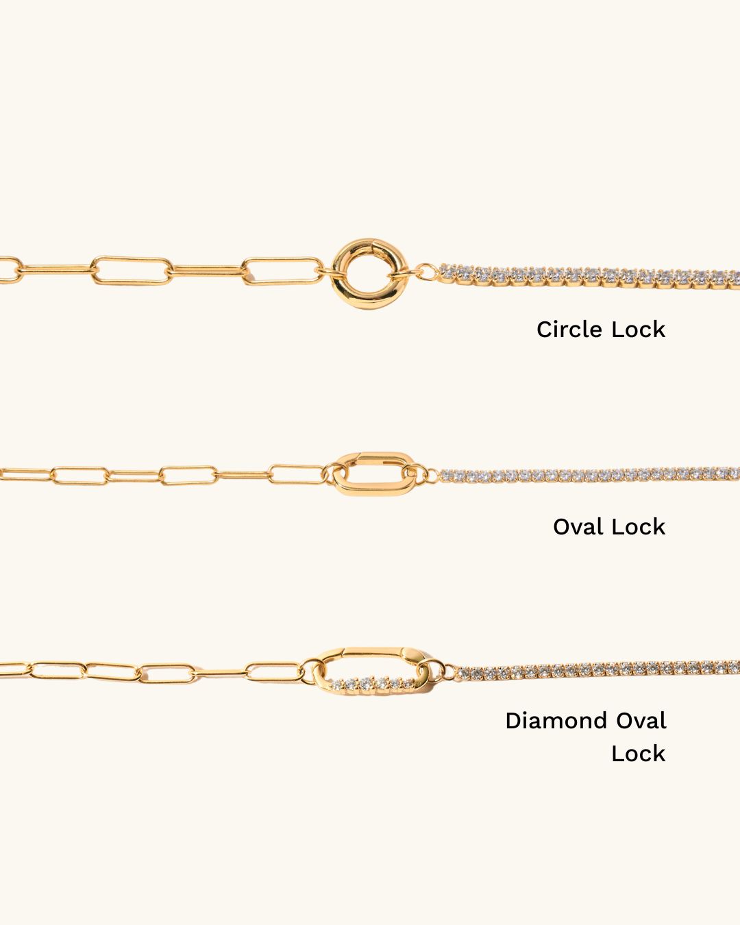 VÒNG TAY PERLAMUSE VÀNG VERMEIL 16K ALICIA DÂY XÍCH KẾT HỢP NỬA ĐÁ CAO CẤP