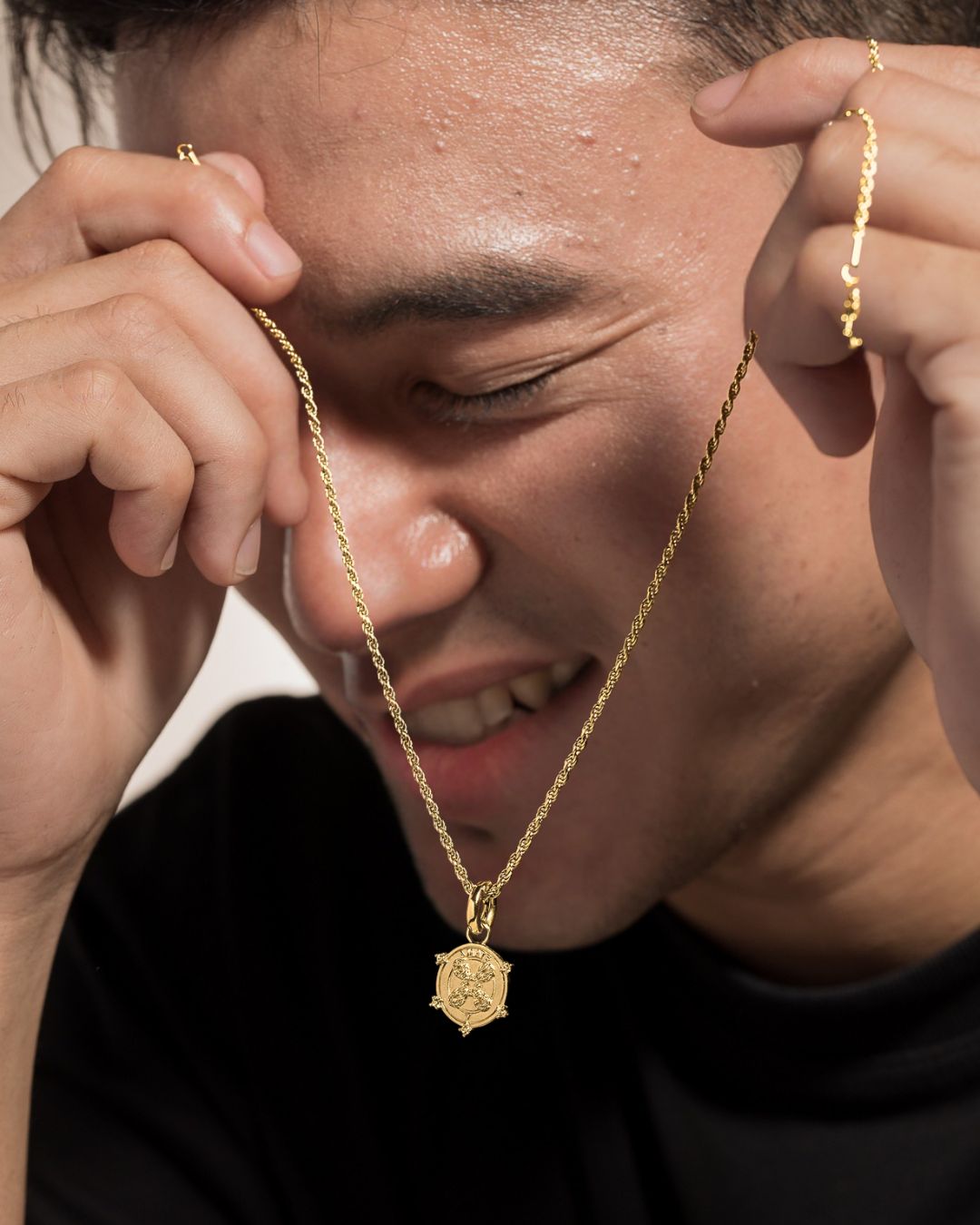 MẶT DÂY CHUYỀN PERLAMUSE VÀNG VERMEL 16K - TRUE LOVE