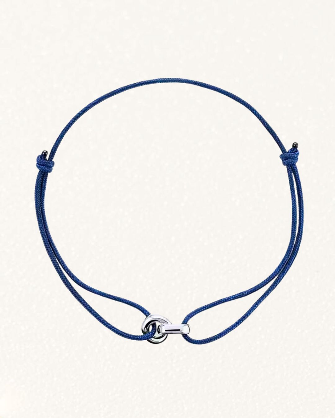 ADJUSTABLE NAVY STRING BRACELET