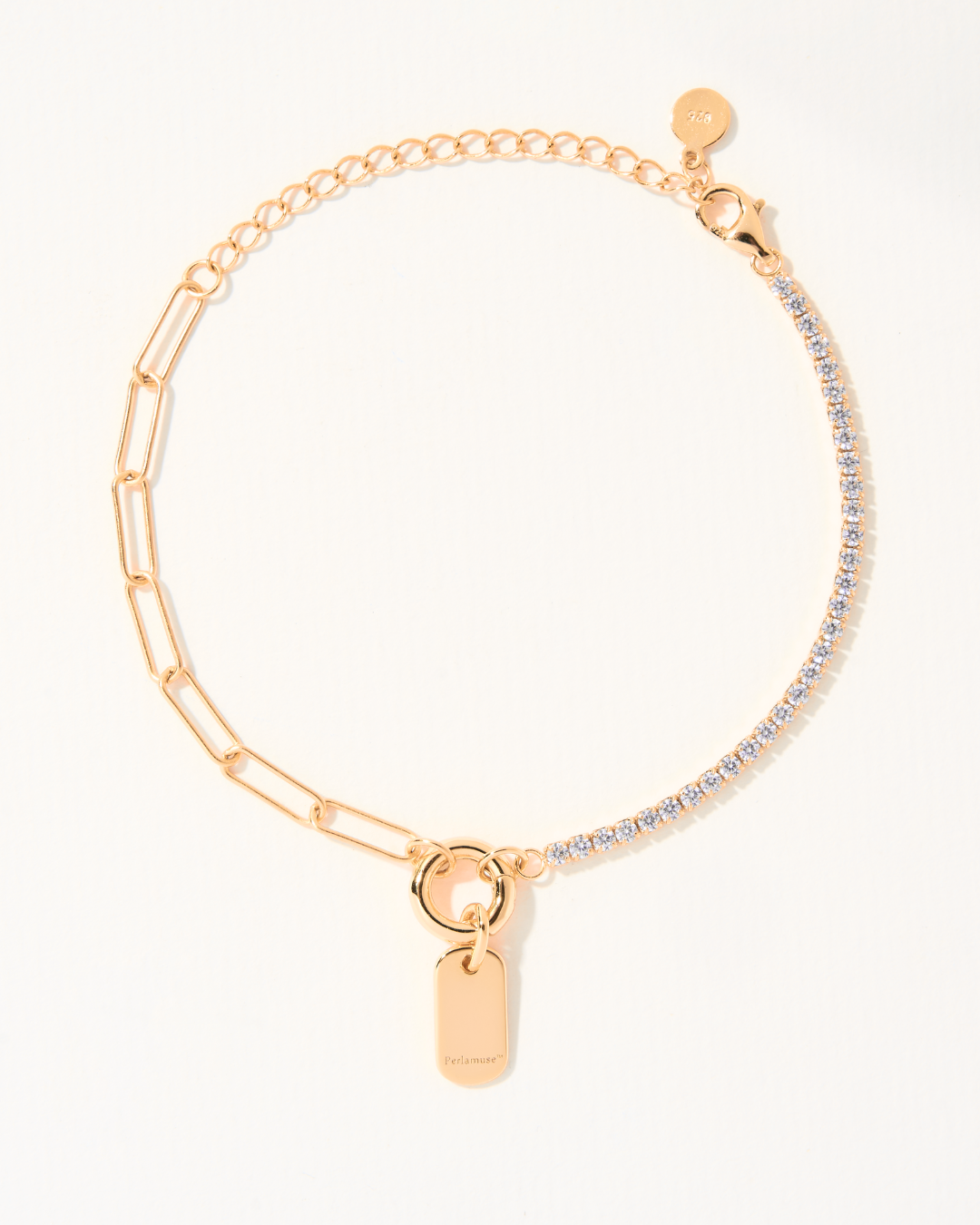 ENGRAVED SMALL NAMETAG CHARM