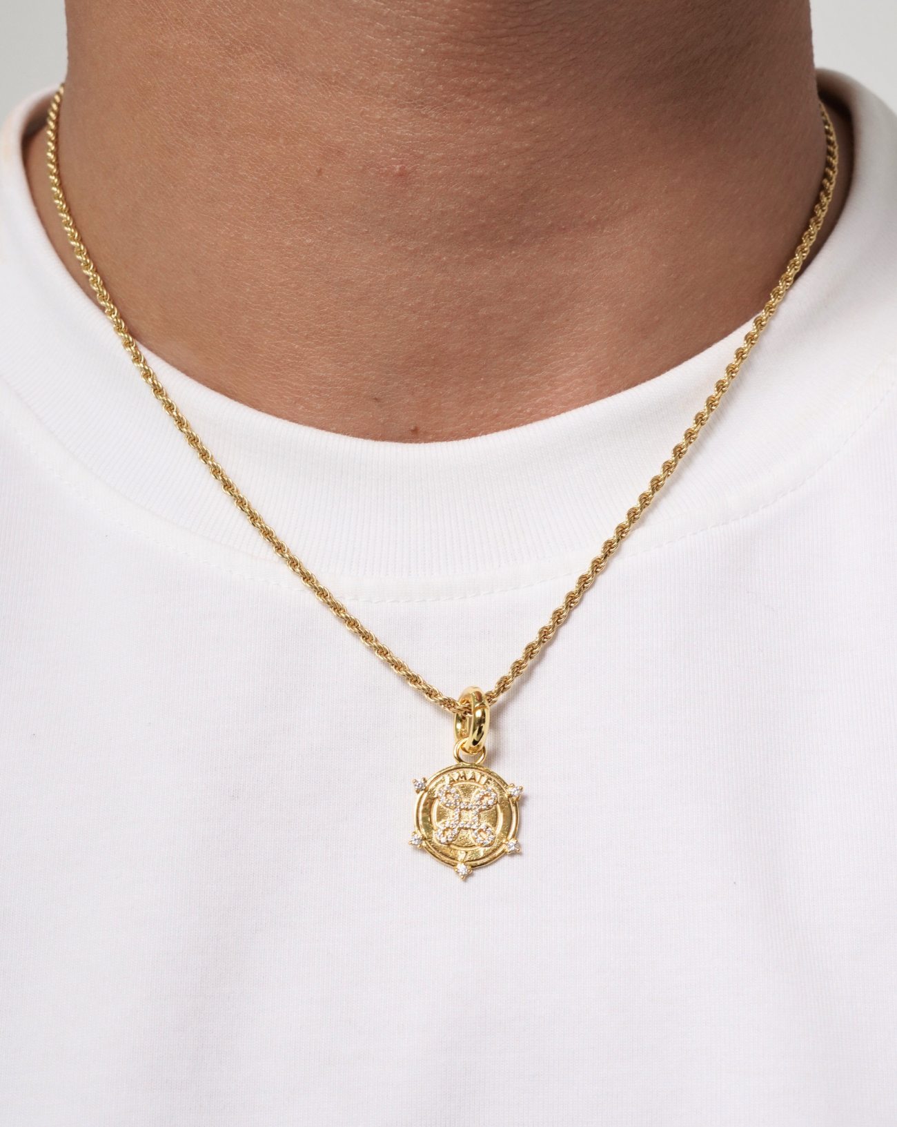 MẶT DÂY CHUYỀN PERLAMUSE VÀNG VERMEL 16K - TRUE LOVE