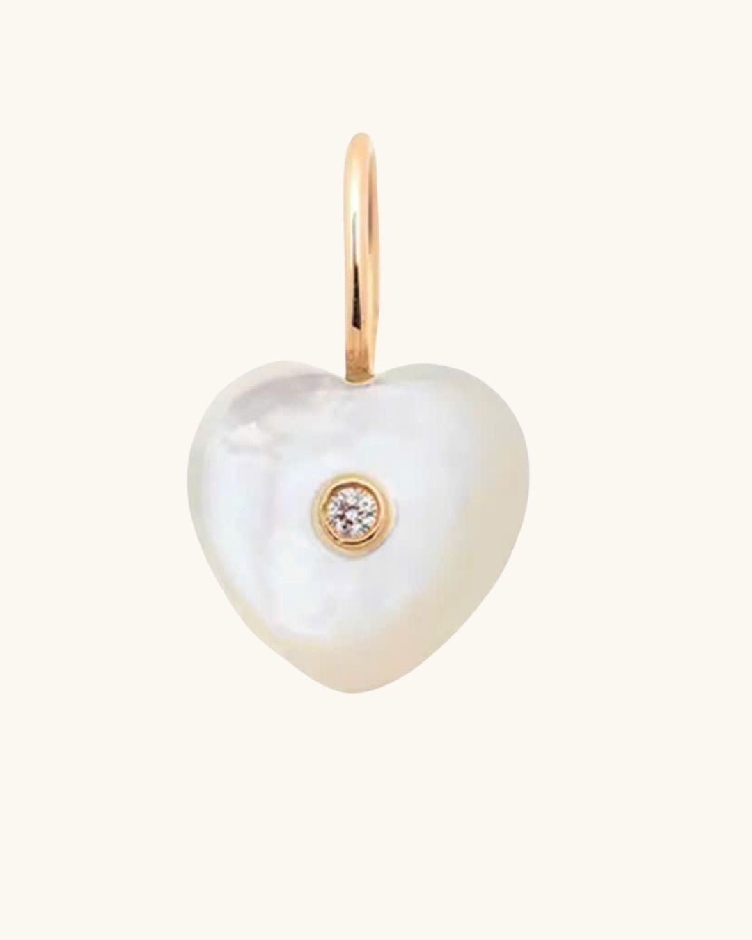PEARL HEART NECKLACE