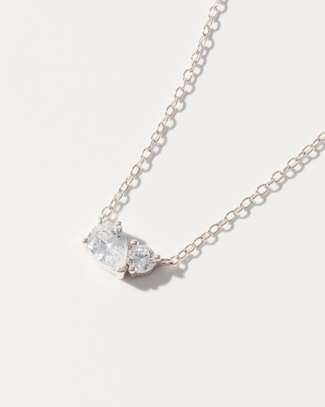 SILVER HARMONY 2-STONE BRACELET