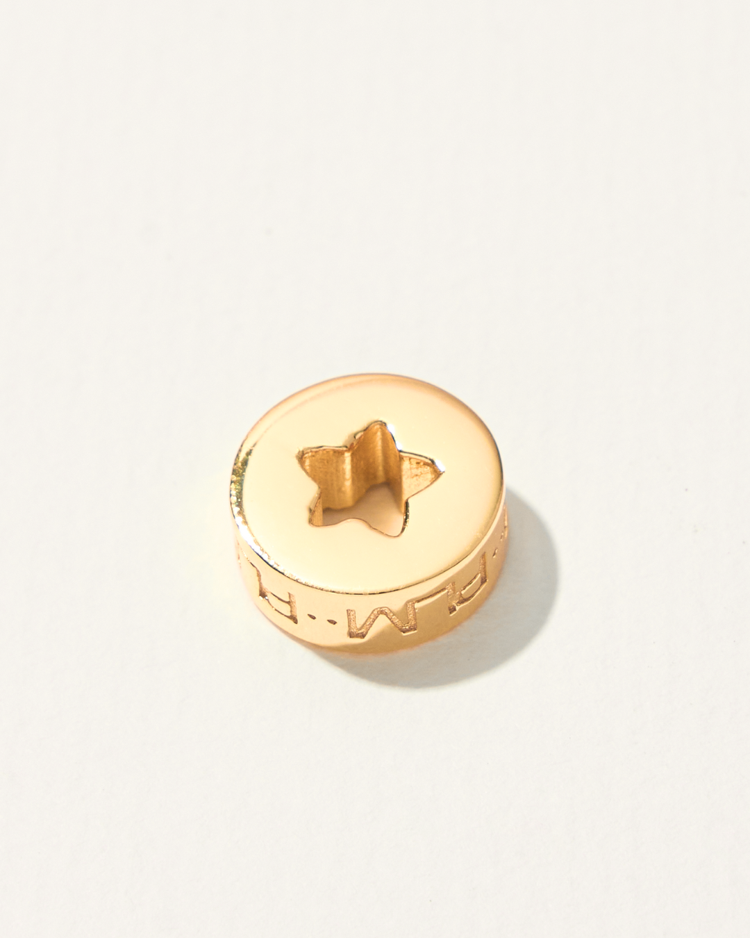 MẶT DÂY CHUYỀN PERLAMUSE SIMPLE STAR VÀNG VERMEIL 16K