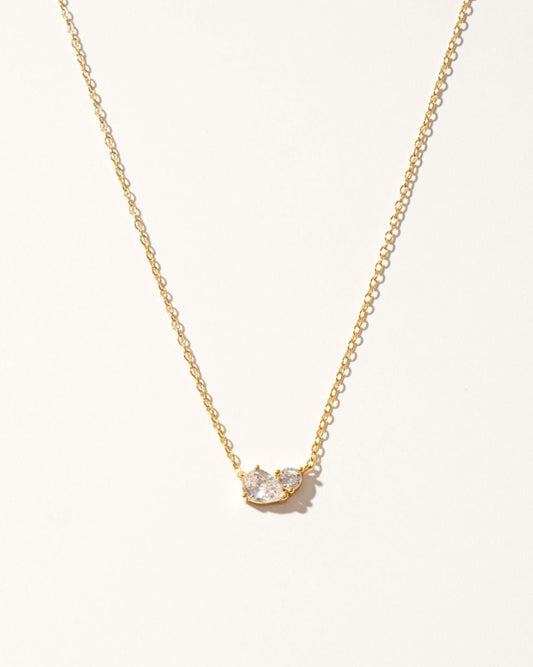 HARMONY 2-STONE NECKLACE