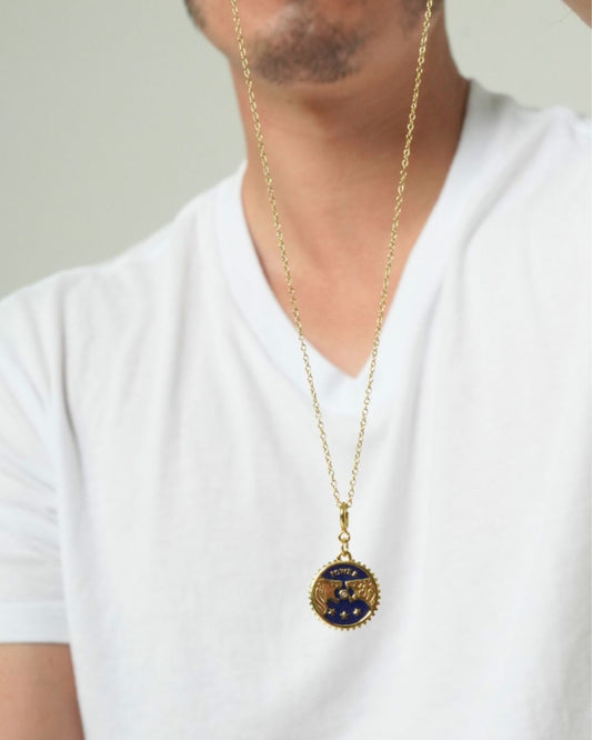 ENGRAVED LEO TIGRA POWER CHARM