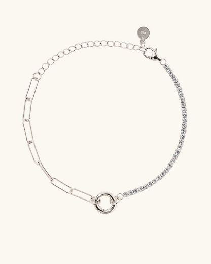 SILVER ALICIA BRACELET