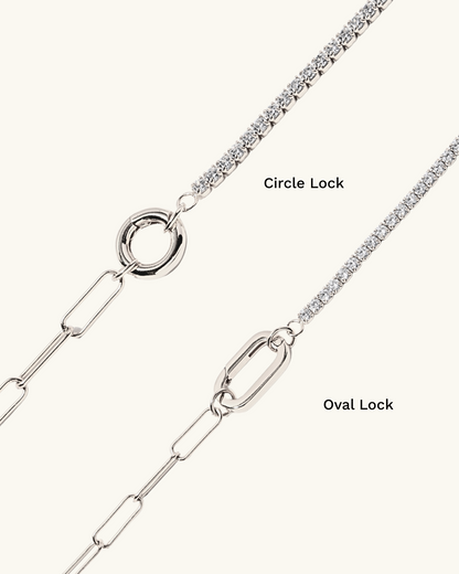 SILVER ALICIA BRACELET