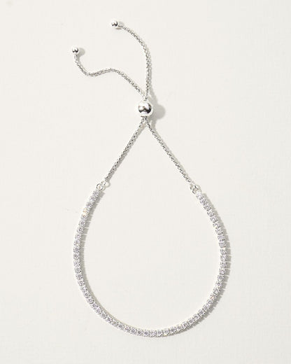 ADJUSTABLE TENNIS BRACELET