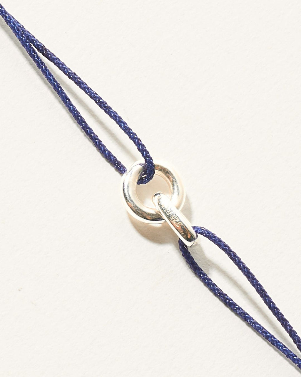 ADJUSTABLE NAVY STRING BRACELET