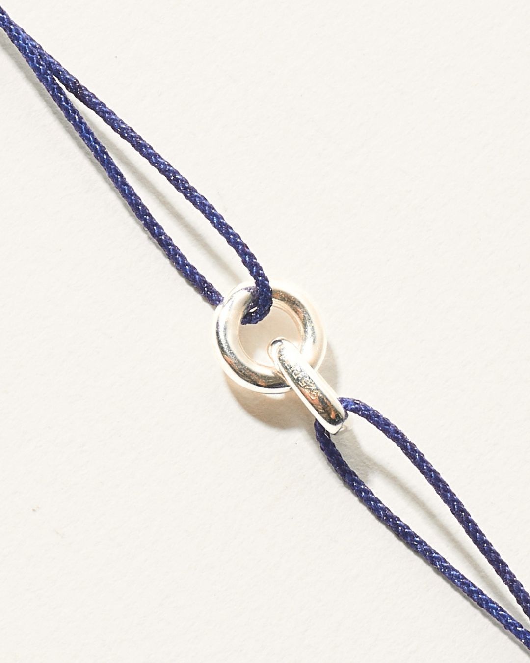 ADJUSTABLE NAVY STRING BRACELET
