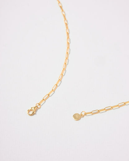 SMALL PAPERCLIP NECKLACE