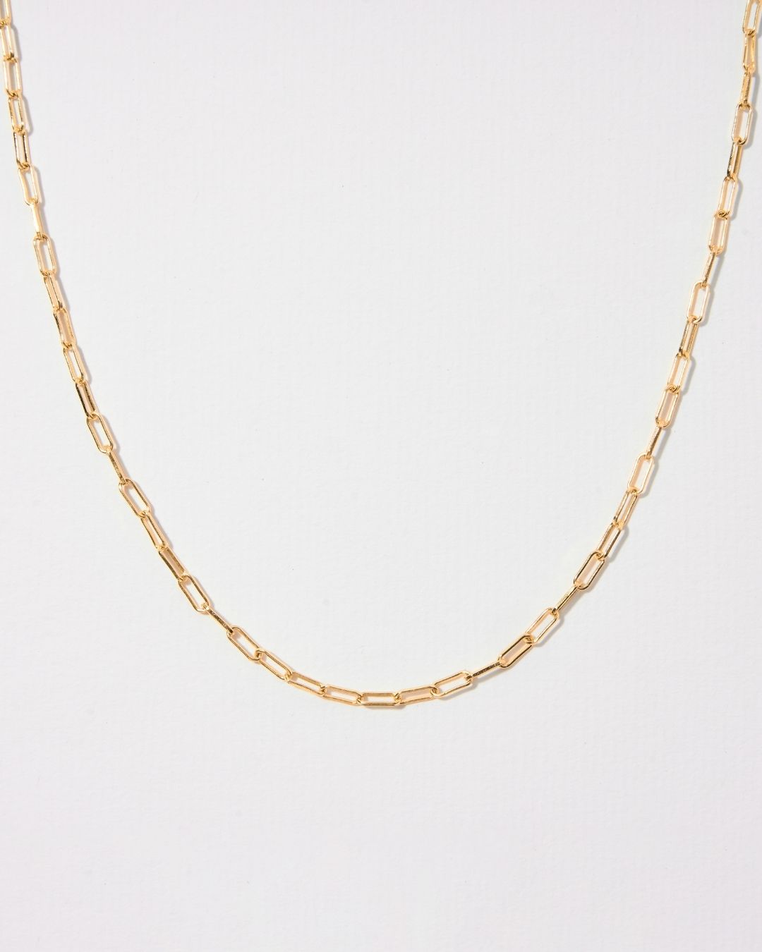 SMALL PAPERCLIP NECKLACE