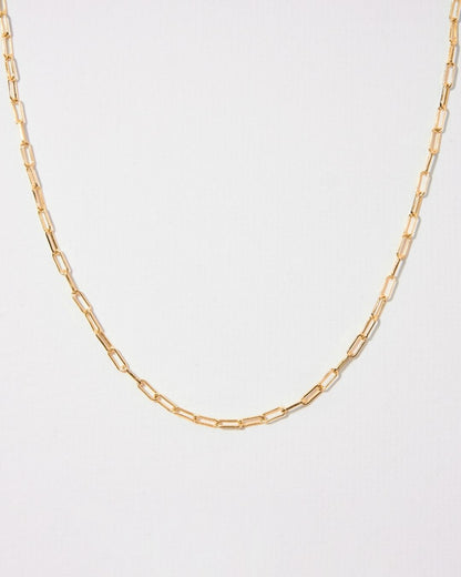 SMALL PAPERCLIP NECKLACE