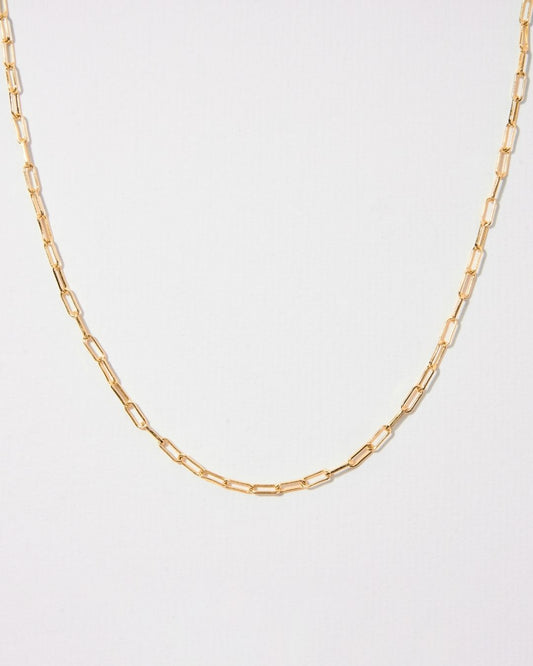 SMALL PAPERCLIP NECKLACE