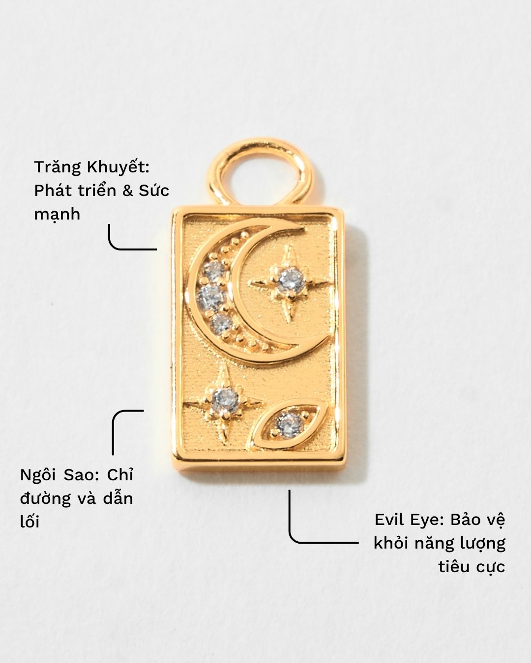 ENGRAVED LUCKY HOOP EARRINGS