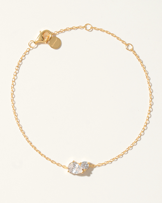 HARMONY 2-STONE BRACELET