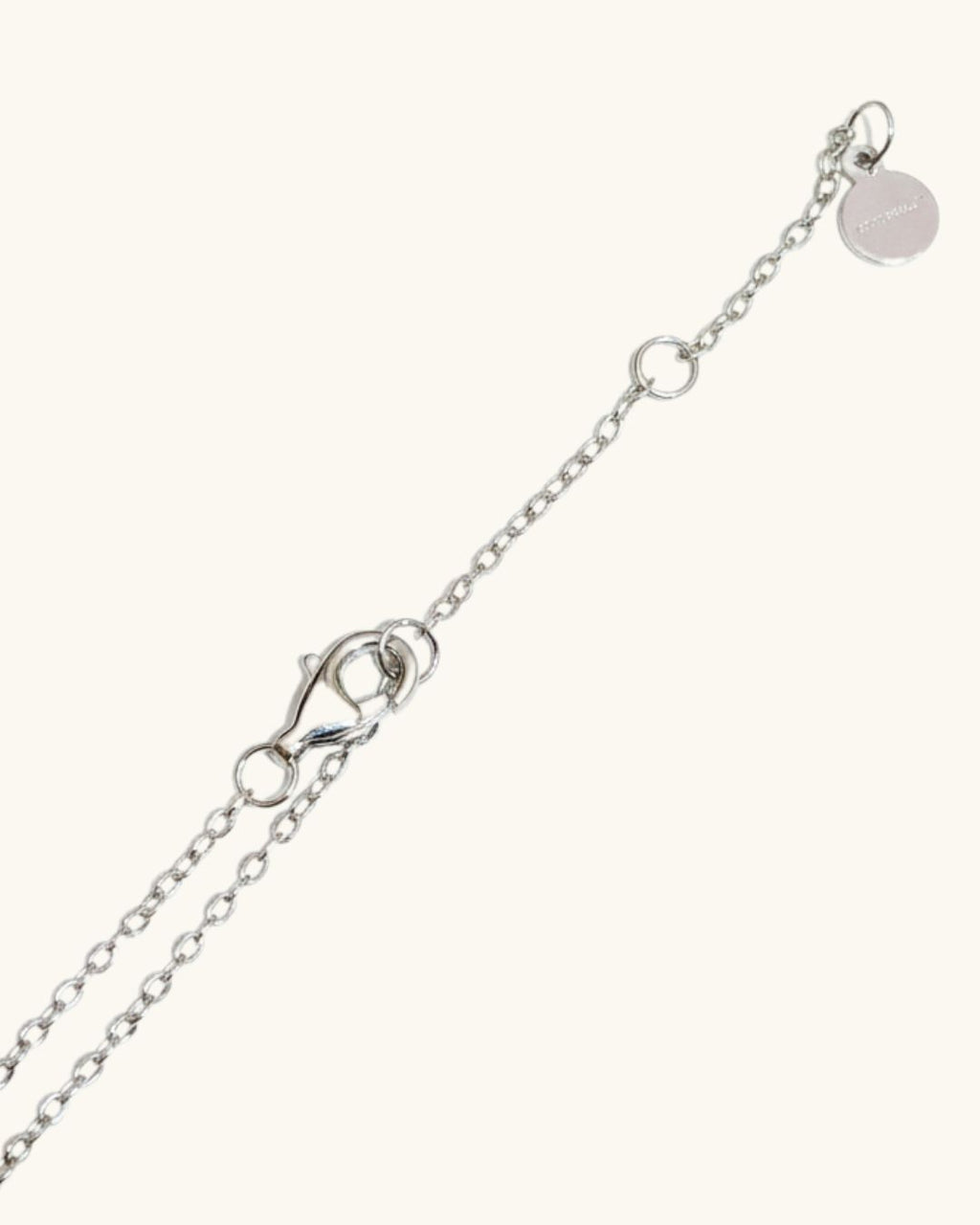 SILVER TRIO DIAMOND NECKLACE