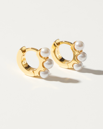 MIRA PEARL HOOPS