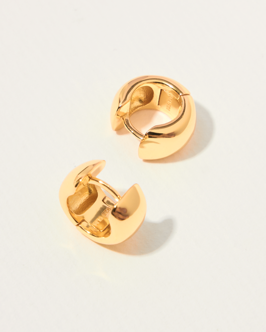 STORMI BOLD HUGGIE EARRINGS