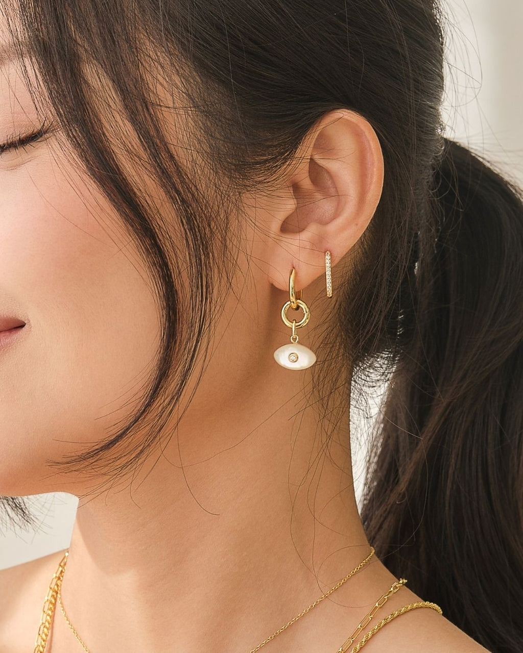 MẶT DÂY CHUYỀN PERLAMUSE XÀ CỪ PEARL EVIL CAO CẤP