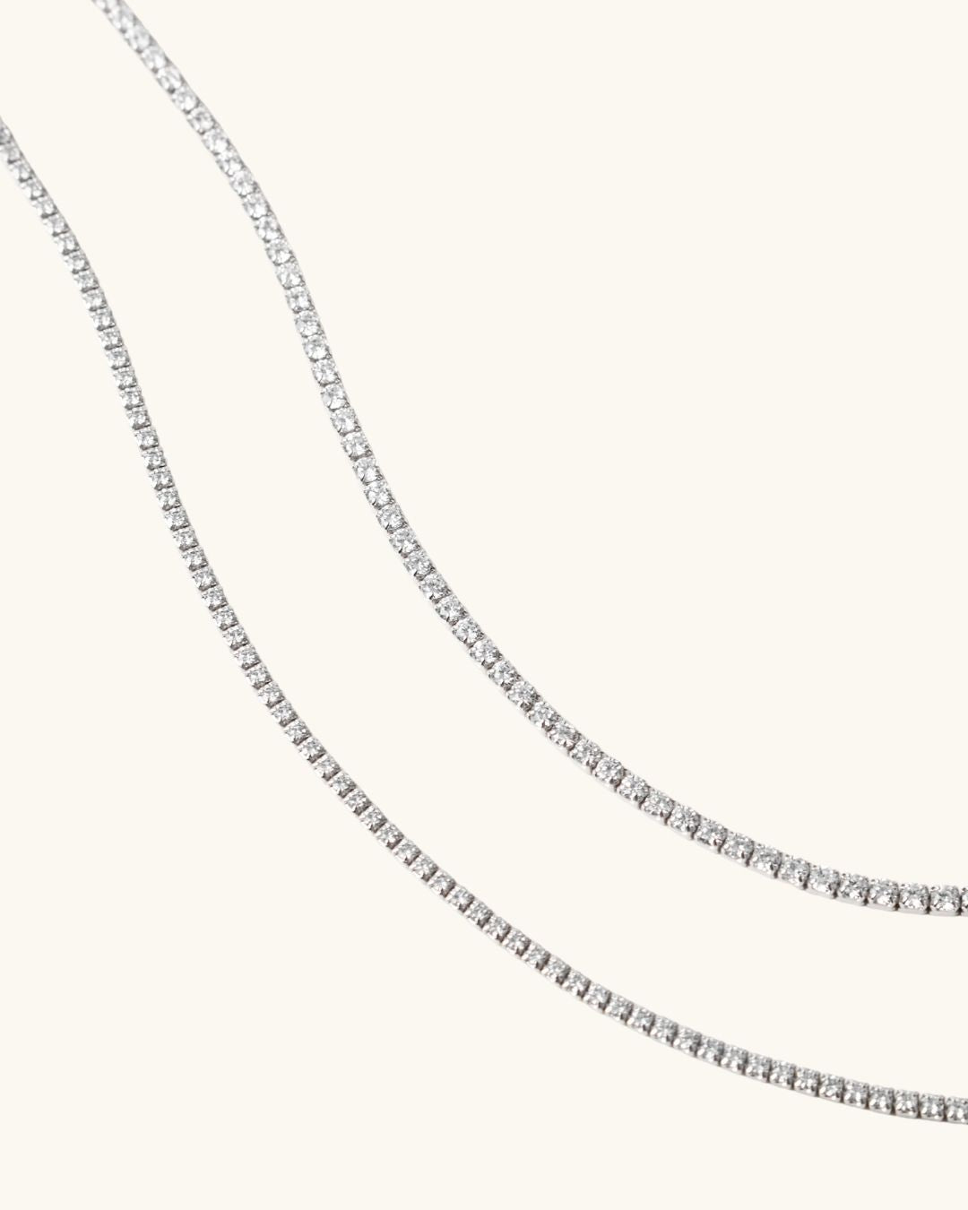 VÒNG TAY PERLAMUSE TENNIS CHUỖI ĐÁ CZ 1.5MM-2MM