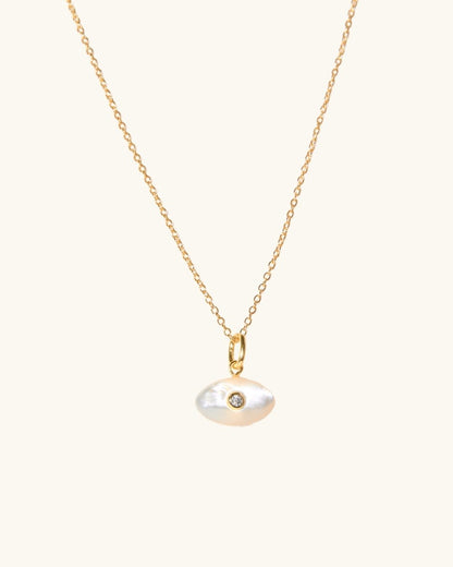 PEARL EVIL EYE CHARM