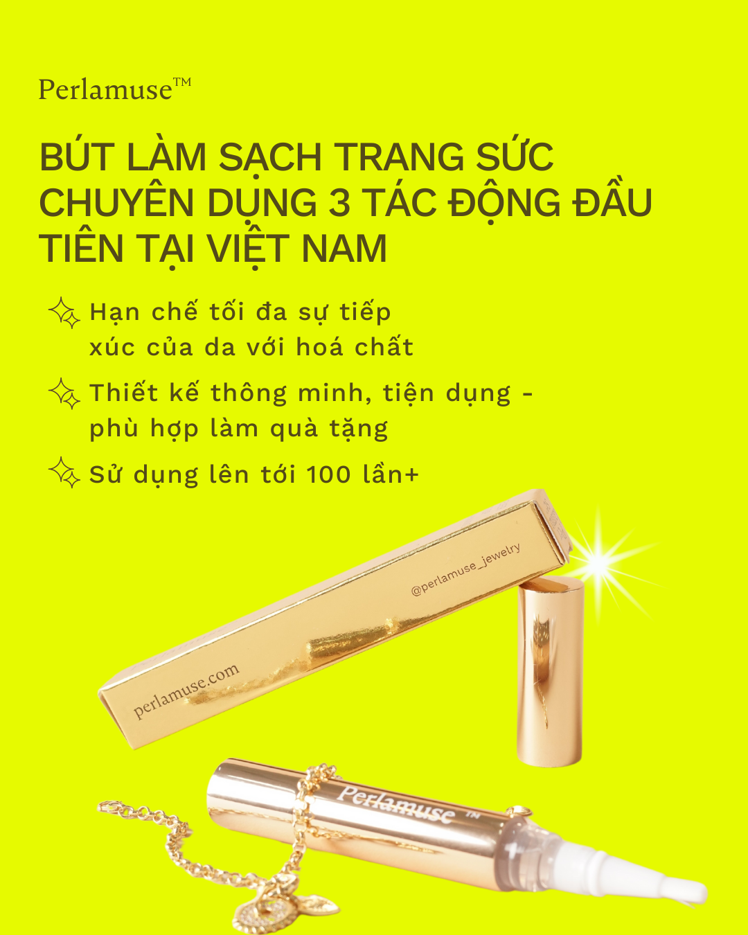 BÚT LÀM SẠCH TRANG SỨC TẠI NHÀ