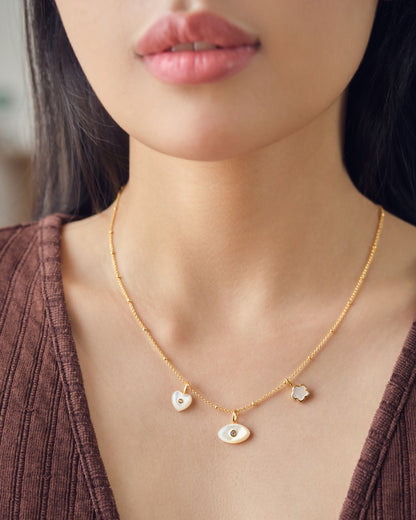 SMALL DOT CHAIN NECKLACE