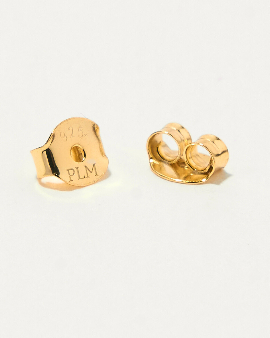 KHUYÊN TAI ĐINH TÁN PERLAMUSE  VÀNG VERMEIL 16K ĐÍNH ĐÁ - X STUD 
