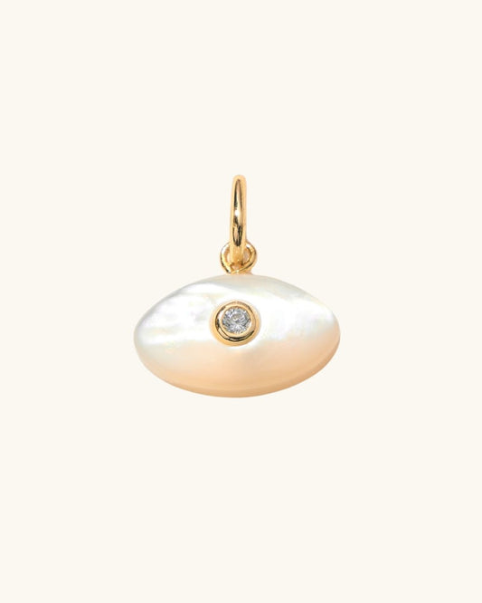 MẶT DÂY CHUYỀN PERLAMUSE XÀ CỪ PEARL EVIL ĐÍNH ĐÁ LẤP LÁNH