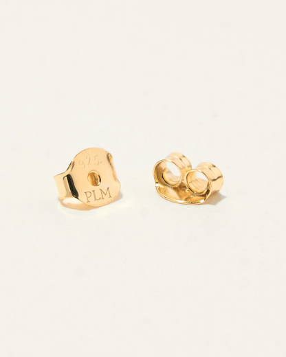 KHUYÊN TAI PERLAMUSE CATHY NGỌC TRAI MINI TỰ NHIÊN NƯỚC NGỌT VÀNG VERMEIL 16K