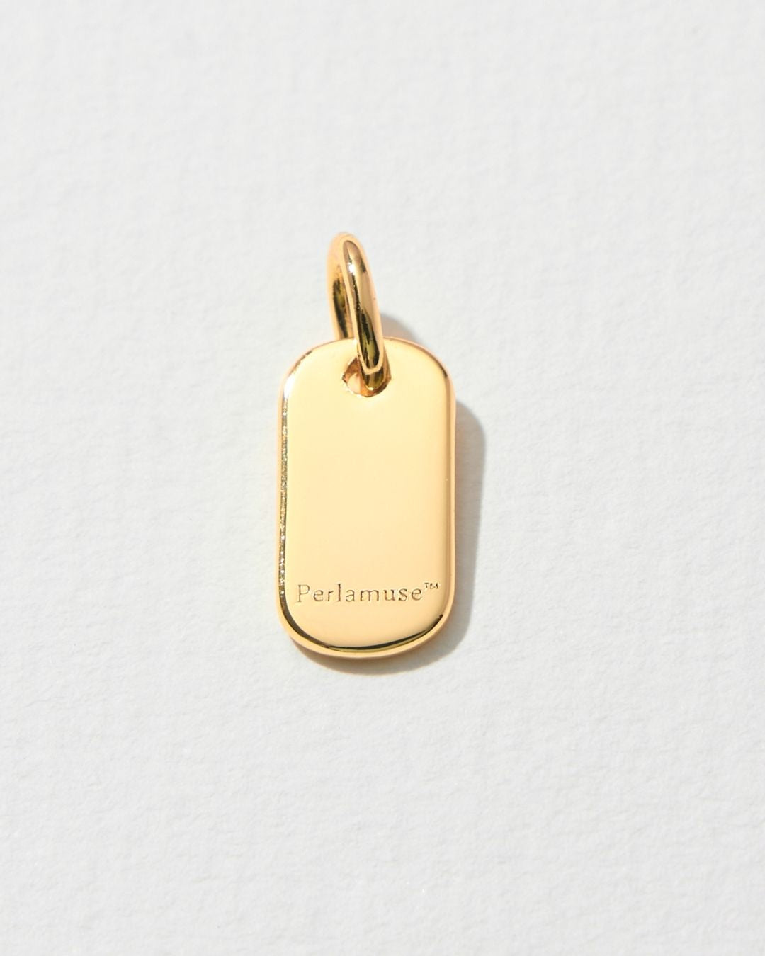 ENGRAVED NAME TAG CHARM