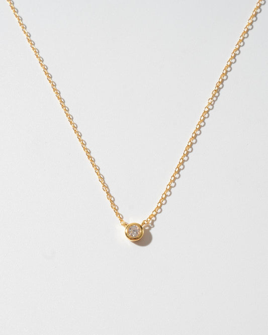 SERENA SINGLE STONE NECKLACE