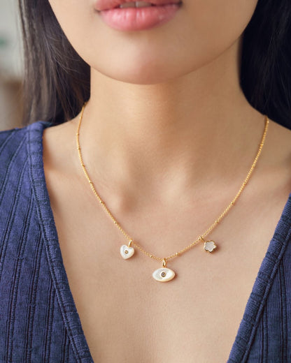 SMALL DOT CHAIN NECKLACE