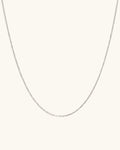 SILVER 1.5MM CABLE CHAIN NECKLACE