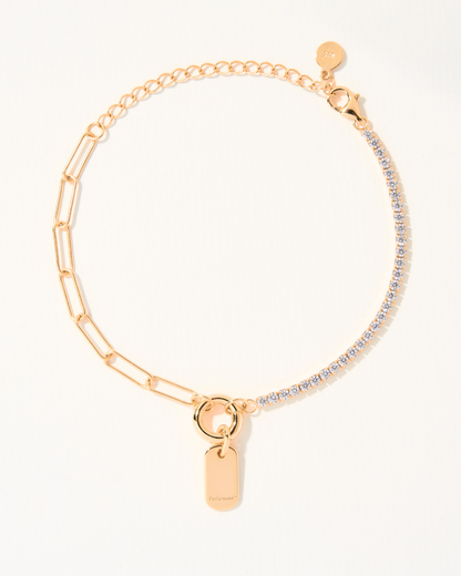 ENGRAVED SMALL NAMETAG CHARM