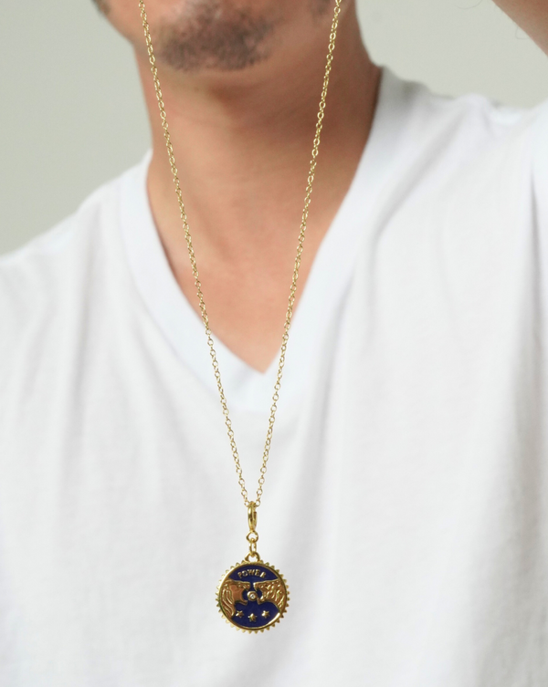 PERLAMUSE - Dây Chuyền NEW ROLO CHAIN NECKLACE WITH ROUND LOCK (NO CHARM)