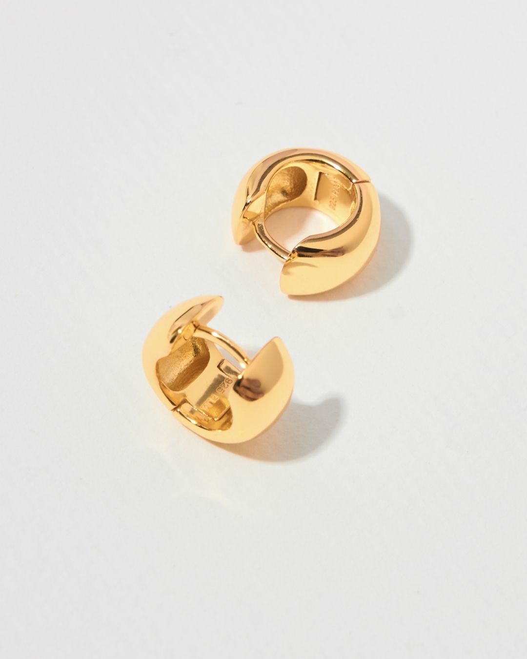 STORMI BOLD HUGGIE EARRINGS