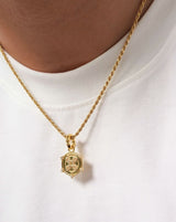 ROPE CHAIN NECKLACE  WITH NEW CHARM