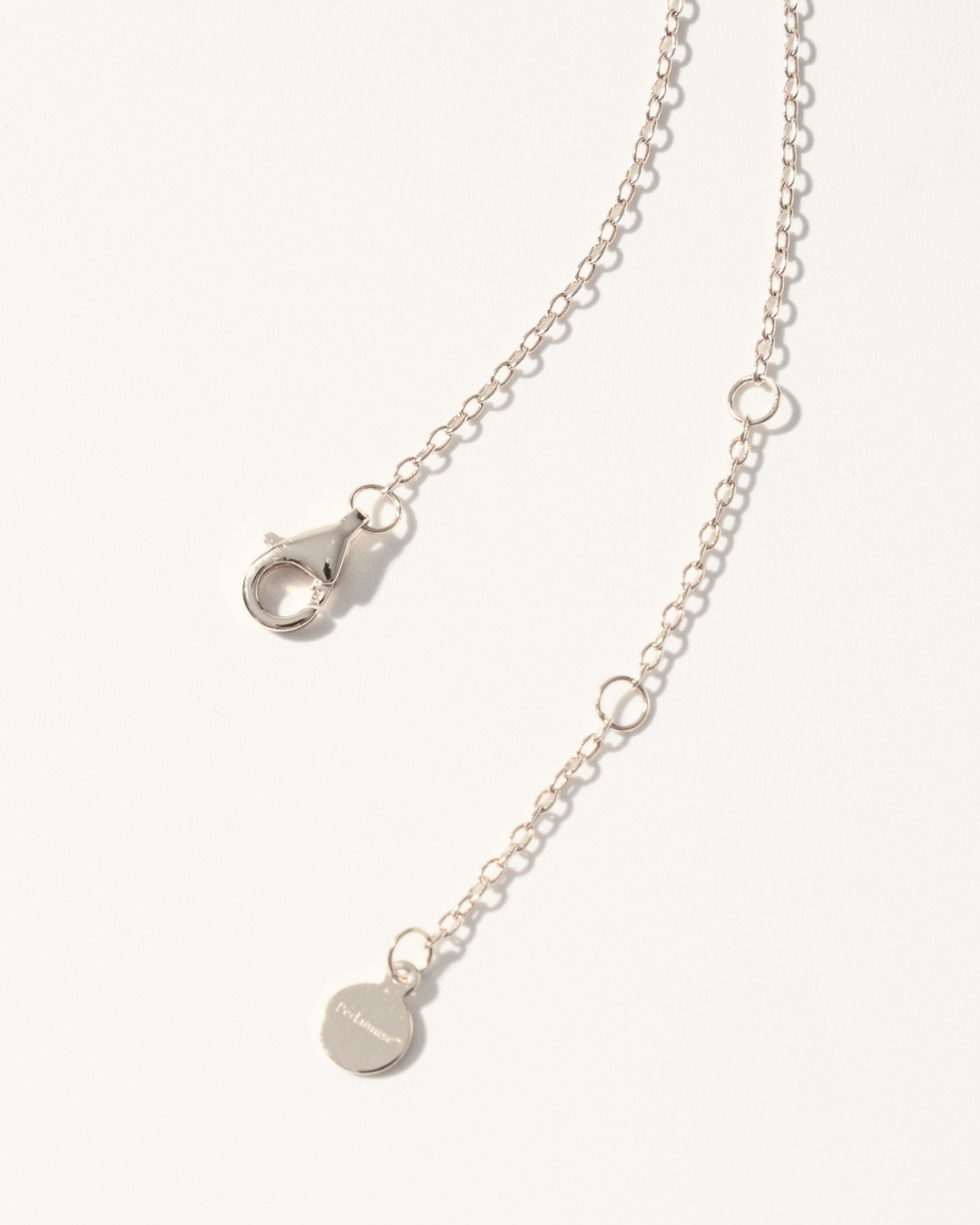 SILVER HARMONY 2-STONE NECKLACE