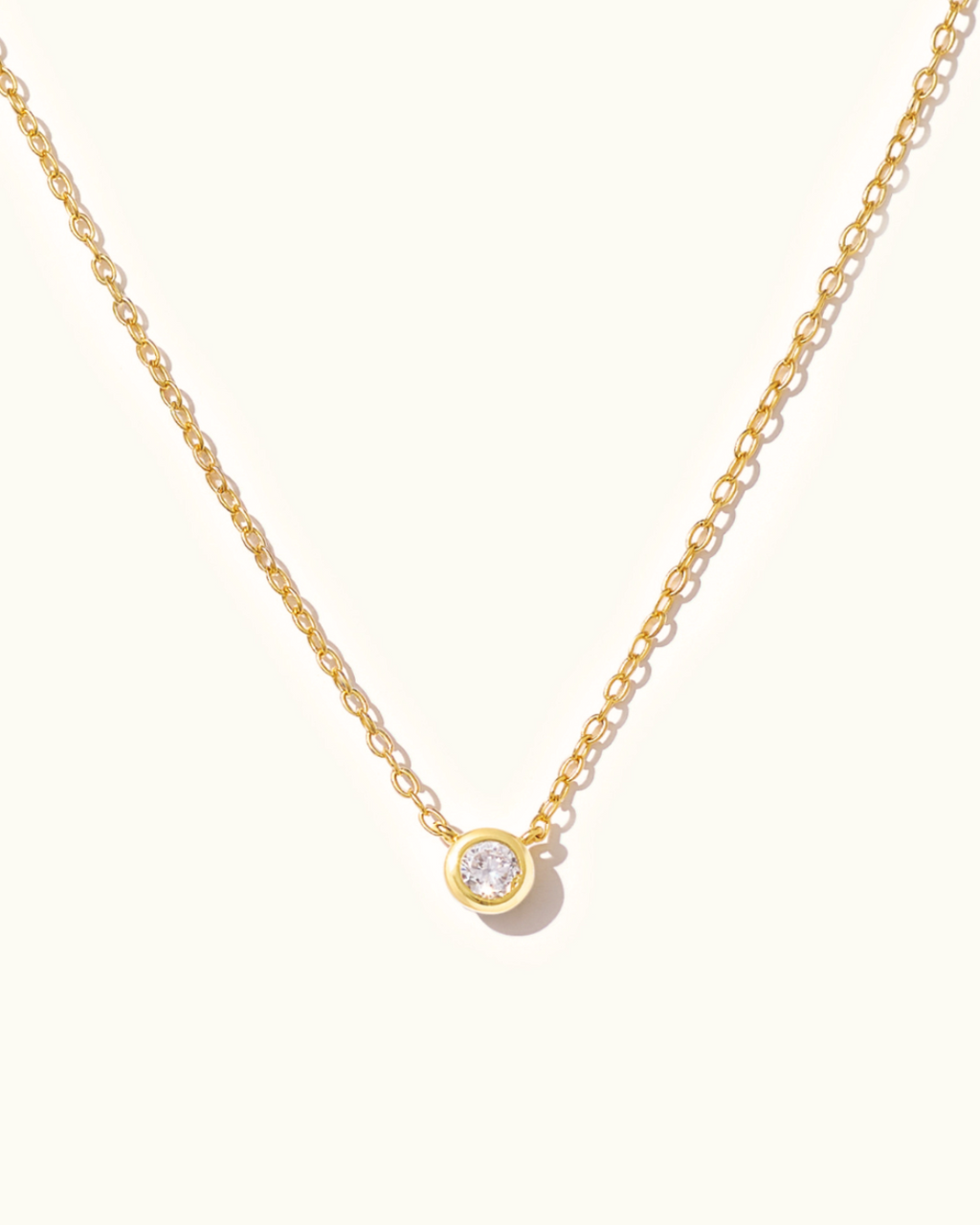 FOCUS SINGLE DIAMOND NECKLACE