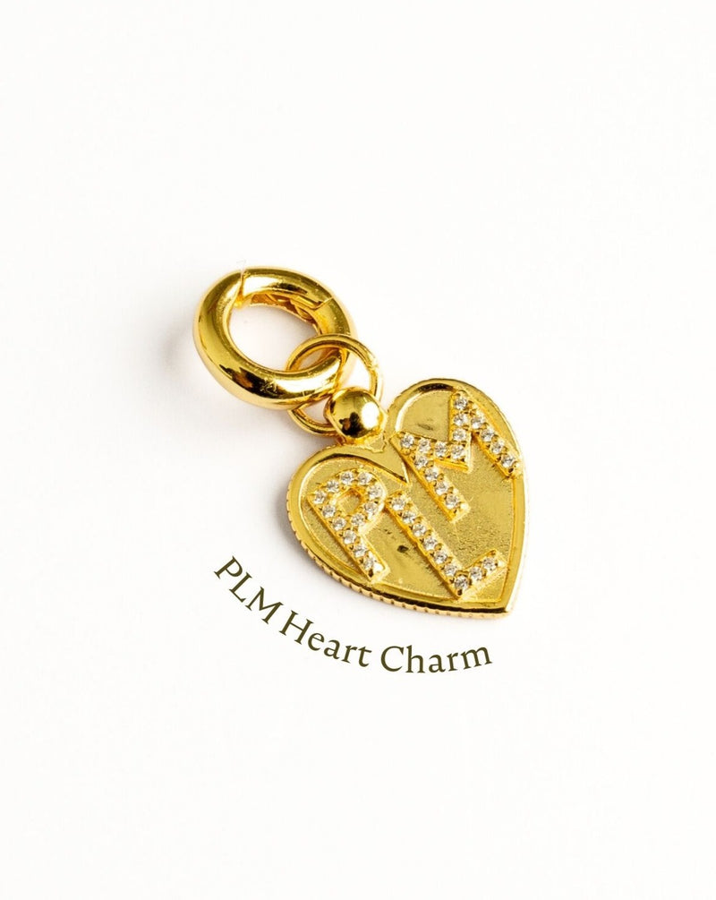 Rope Chain Necklace With New Charm (Gold)