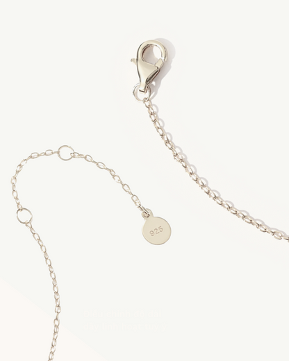SILVER PEARL & DIAMOND NECKLACE